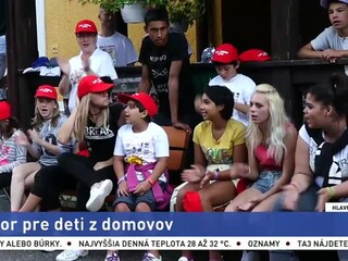 Deti z detských domov boli v tábore, konal sa už tretíkrát