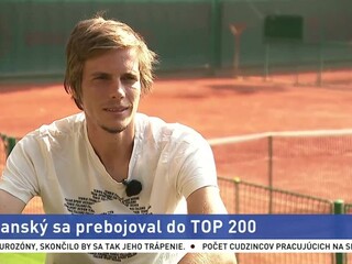F. Horanský o zlome v jeho tenisovej kariére