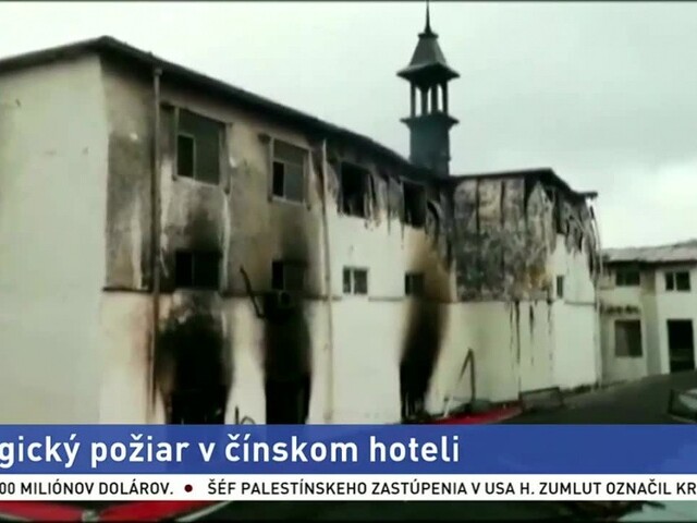 Pri požiari hotela zasahovala stovka hasičov, hlásia mŕtvych