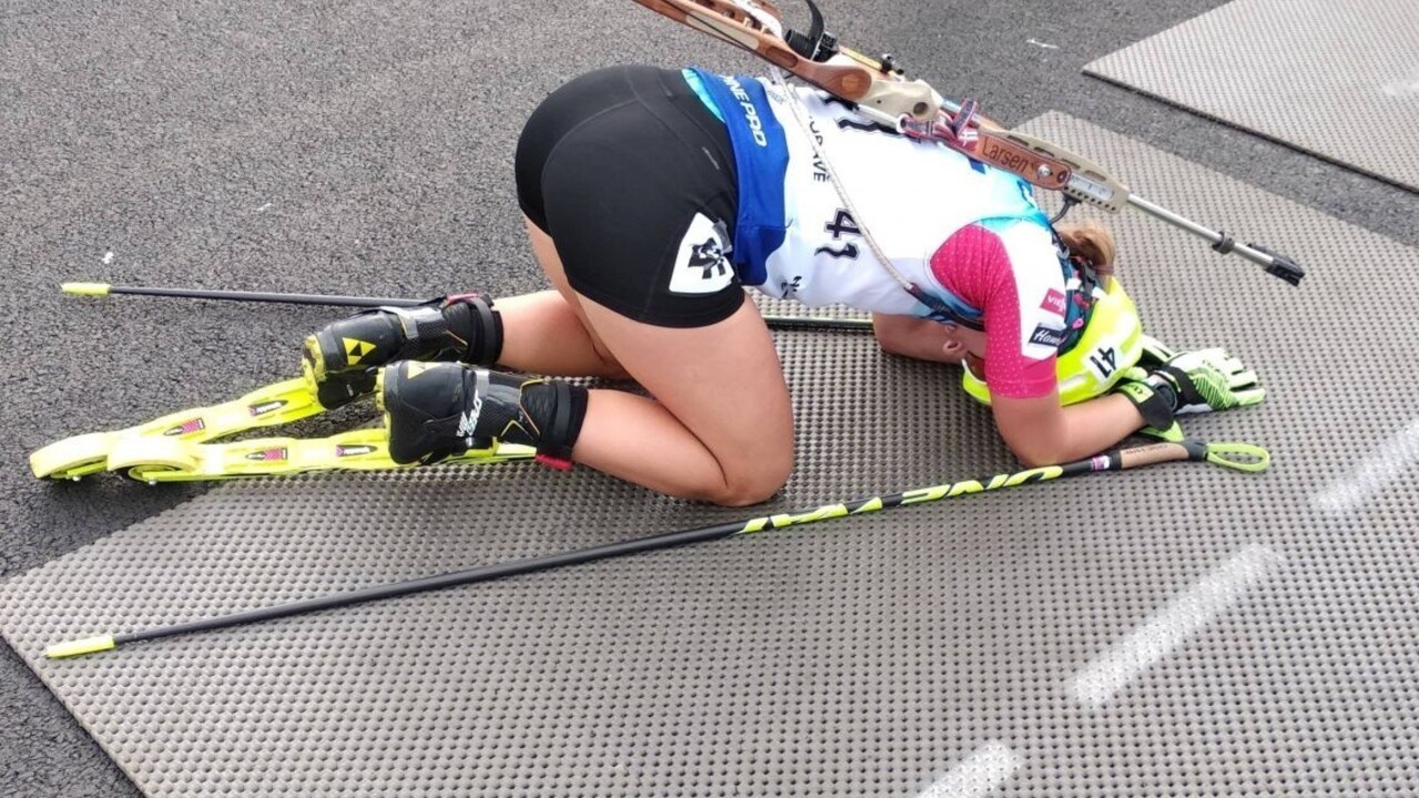 Fialková získala zlato na MS v letnom biatlone, iba raz minula terč