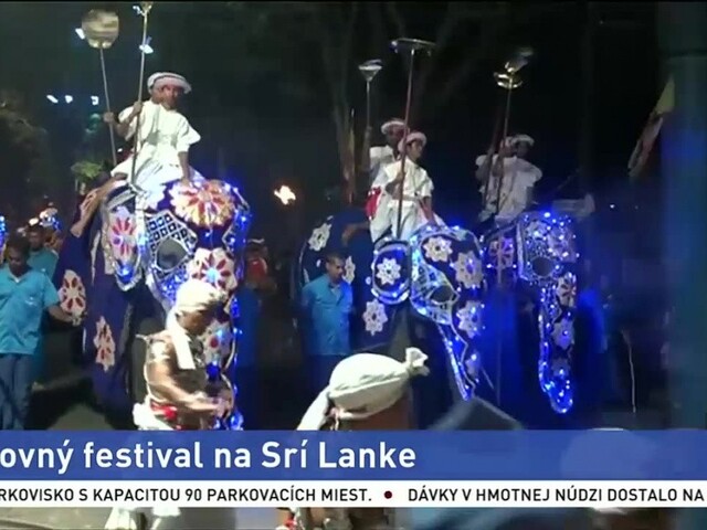 V meste Kandy sa uskutočnil najstarší festival, pripomenuli si Budhu