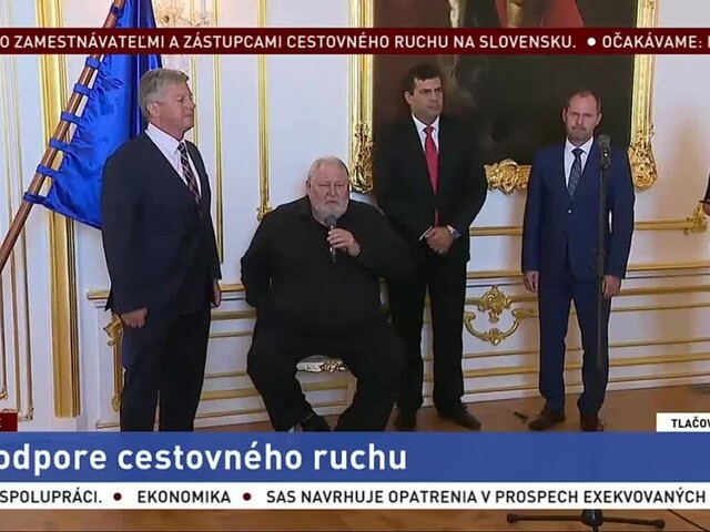 TB zástupcov cestovného ruchu po stretnutí s A. Dankom