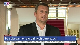 TB A. Danka po stretnutí so zástupcami odborových zväzov