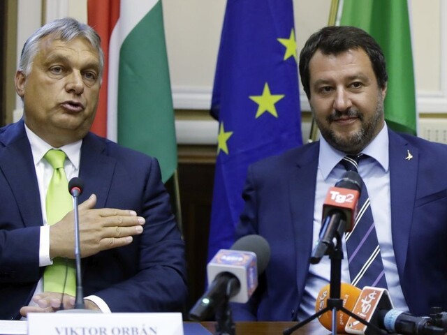 Orbán sa stretol so Salvinim, nazval ho hrdinom