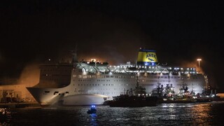 Na palube trajektu vypukol požiar, prevážal vyše tisíc ľudí