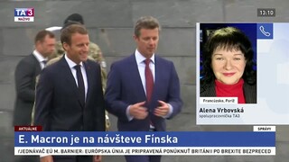 A. Vrbovská o Macronovej návšteve Fínska