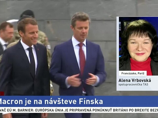 A. Vrbovská o Macronovej návšteve Fínska