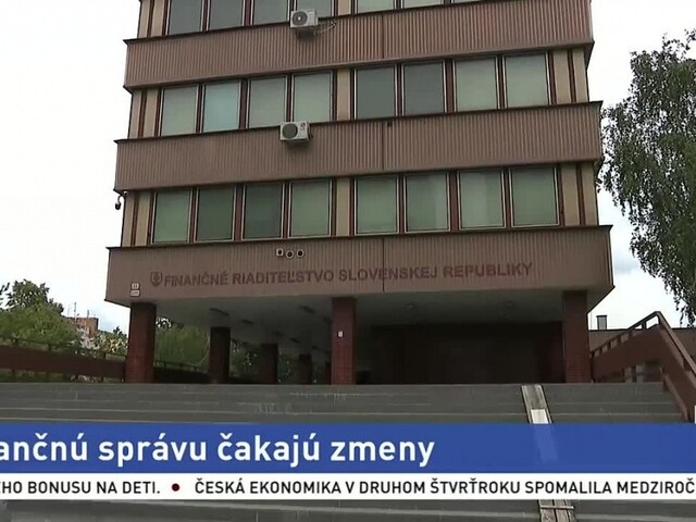 Úrady Finančnej správy sa majú zlúčiť, opozícia to kritizuje