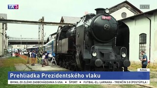Prezidentský vlak sa vrátil do Prahy, má za sebou tisíce kilometrov
