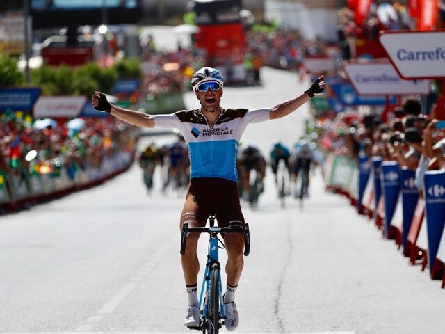 Sagan finišoval na druhom mieste, predbehol ho iba Gallopin