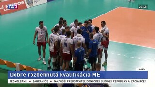 Volejbalisti majú za sebou vydarenú úvodnú časť kvalifikácie
