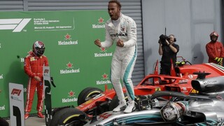 Hamilton víťazom VC Talianska, Vettel doplatil na kontakt