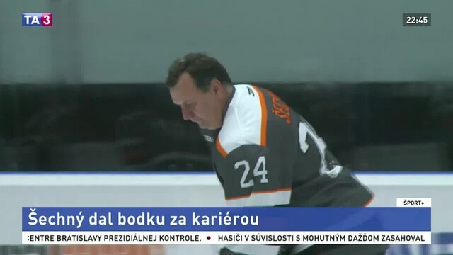 Šechný dal bodku za kariérou, na rozlúčku si pozval bývalých kolegov