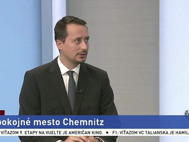 HOSŤ V ŠTÚDIU: V. Lichvár o nepokojoch v meste Chemnitz