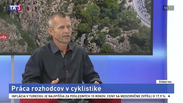 ŠTÚDIO TA3: M. Dvorščík o vrchole cyklistickej sezóny
