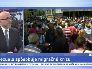 ŠTÚDIO TA3: J. R. Hernández-Soublet o migračnej kríze vo Venezuele