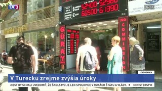 Turecká centrálna banka chce stlmiť zdražovanie, zrejme zvýši úroky