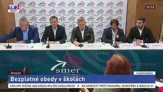 TB predstaviteľov strany Smer-SD o obedoch zadarmo