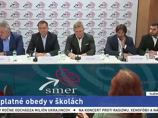 TB predstaviteľov strany Smer-SD o obedoch zadarmo