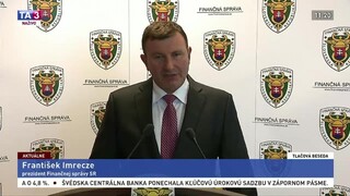 TB F. Imreczeho o boji proti daňovým podvodom a eKase