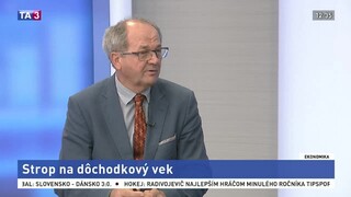 HOSŤ V ŠTÚDIU: V. Páleník o snahe odborárov o dôchodkový strop