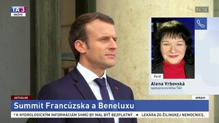 A. Vrbovská o summite Francúzska a štátov Beneluxu
