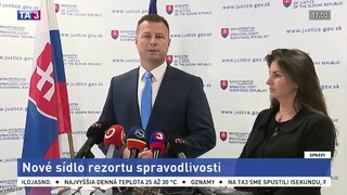 TB G. Gála o novom sídle rezortu spravodlivosti
