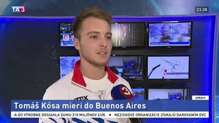 Tomáš Kósa mieri do Argentíny, sníva o olympiáde