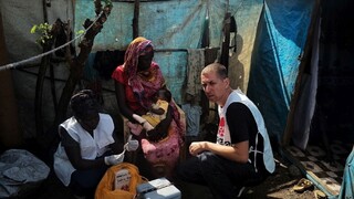 Fotogaléria: Známy slovenský raper pomáhal v Južnom Sudáne