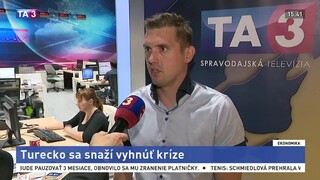 Analytik K. Boros o aktuálnej ekonomickej situácii v Turecku