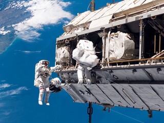 iss vesmírna stanica sojuz vesmír kozmonaut 1140 x (SITA/AP)