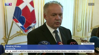 TB A. Kisku a S. In't Veldovej po spoločnom stretnutí