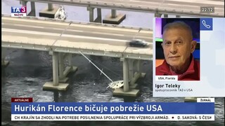 Spolupracovník TA3 I. Teleky o hurikáne Florence