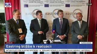 TB M. Šefčoviča, P. Žigu a Eustreamu o plynovode Eastring