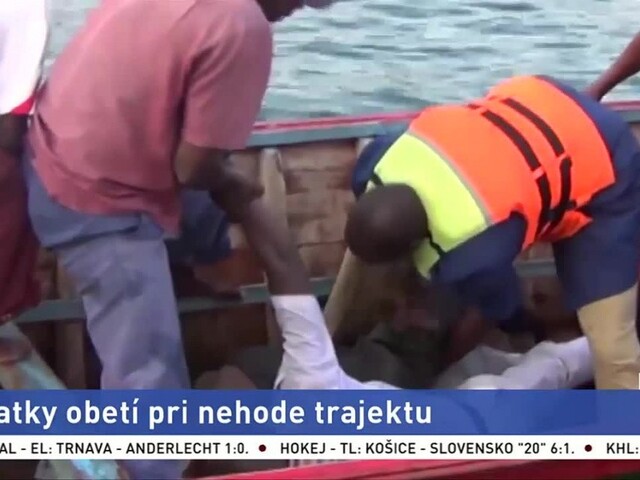 Prevrátenie trajektu v Tanzánii usmrtilo viac ako 100 ľudí