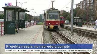 Verejné obstarávanie brzdí obnovu električkovej trate v Bratislave