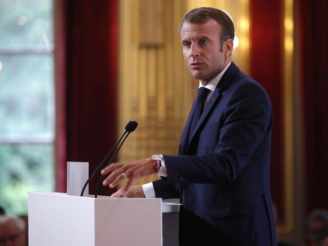 Macron pohrozil odporcom Frontexu. Európa nie je menu, vyhlásil