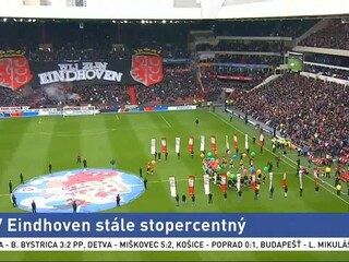 PSV Eindhoven deklasoval Ajax, zostáva na čele tabuľky