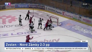 Zvolen doma neuspel, triumf Novozámčanov zabezpečil Ručkay