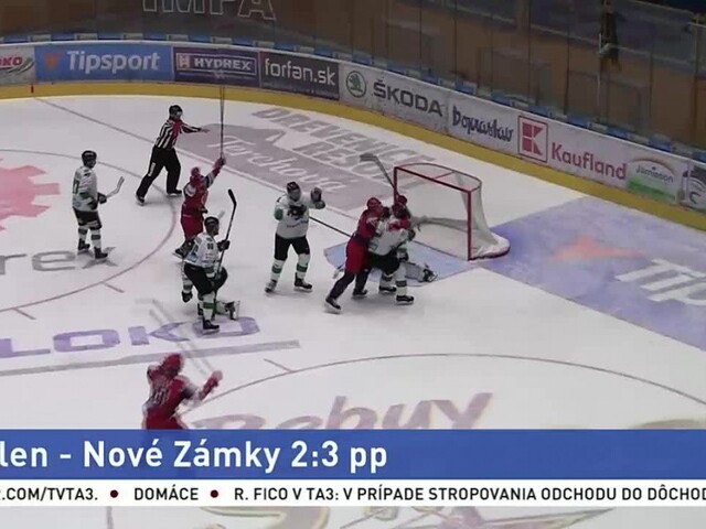 Zvolen doma neuspel, triumf Novozámčanov zabezpečil Ručkay