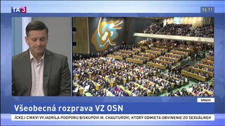 HOSŤ V ŠTÚDIU: I. Kunsch o Valnom zhromaždení OSN
