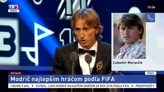 Futbalový tréner Ľ. Moravčík o Modričovom úspechu