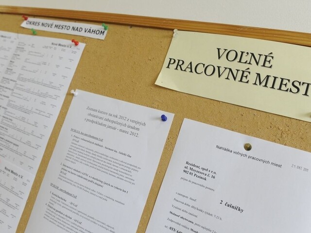 Slovensko ekonomicky napreduje, očakávame ďalšie zníženie nezamestnanosti