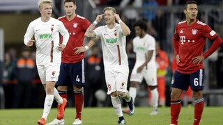 Bayern stratil prvé body, prekvapivo remizoval s Augsburgom
