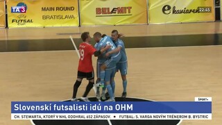 Slovenskí futsalisti o účasti na Olympijských hrách mládeže