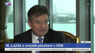 M. Lajčák o funkcii predsedu VZ OSN a fungovaní organizácie