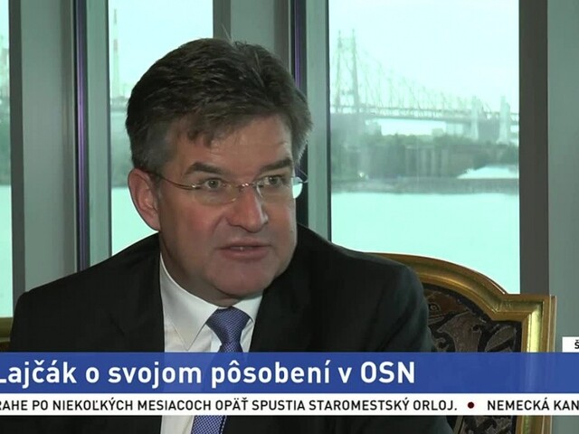 M. Lajčák o funkcii predsedu VZ OSN a fungovaní organizácie