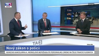 Nový zákon o polícii / Strop pre dôchodok