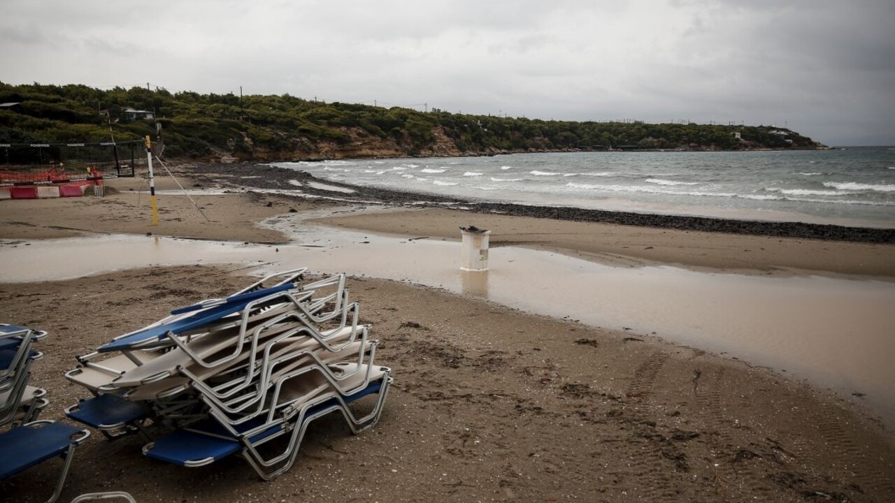 V Grécku udrel medikán Zorba, do Atén má priniesť silné dažde