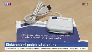 Elektronický podpis je už online, k prístupu je potrebný certifikát